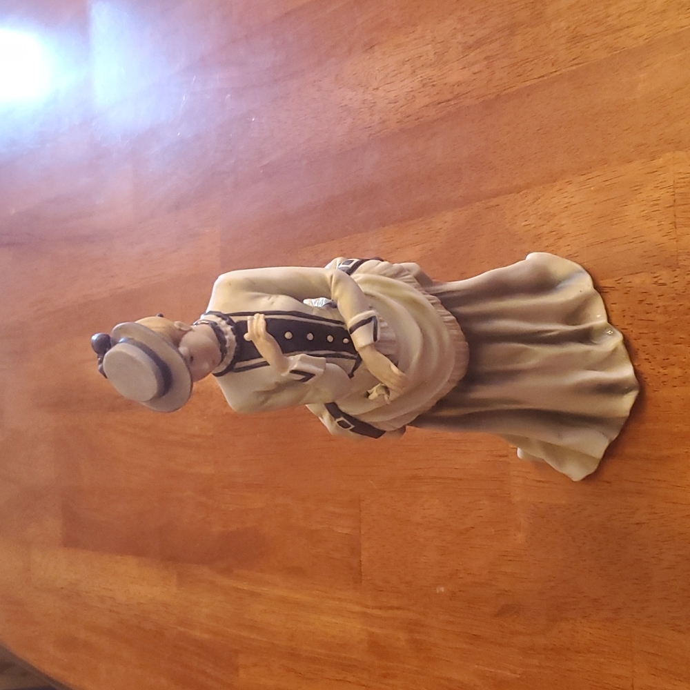 Vintage Hand Painted Lefton China 9 1/4in Lady